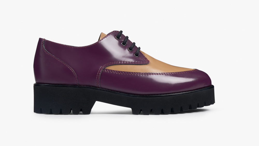 Teddy Morado y Beige